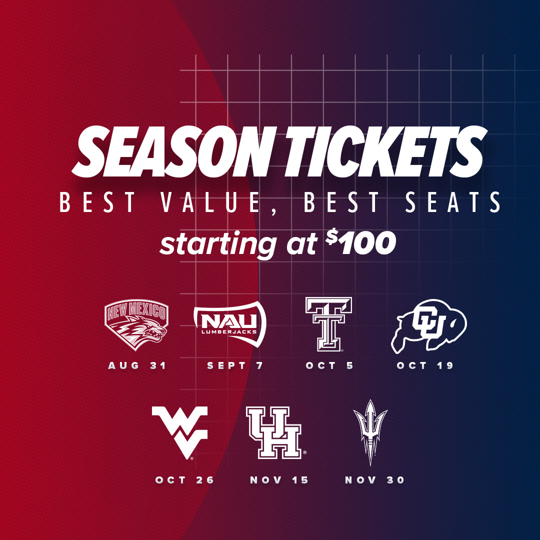 2024 Arizona Football Tickets